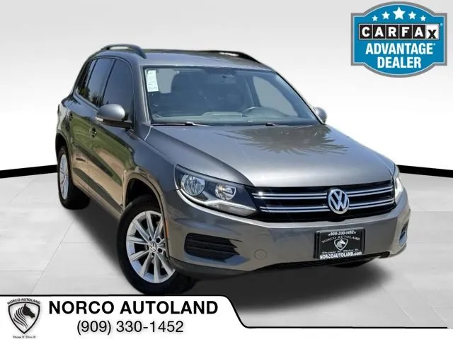 Gray 2018 Volkswagen Tiguan Limited 2.0T for sale in Norco, CA