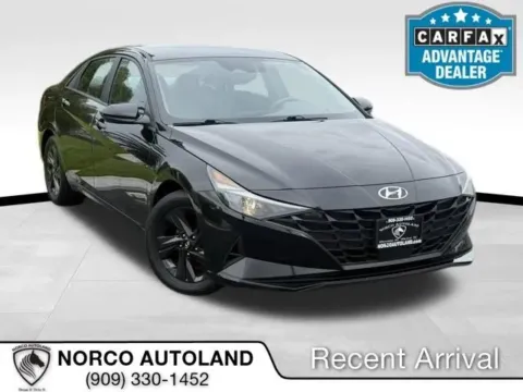 Black 2023 Hyundai Elantra SEL Sedan 4D for sale in Norco, CA