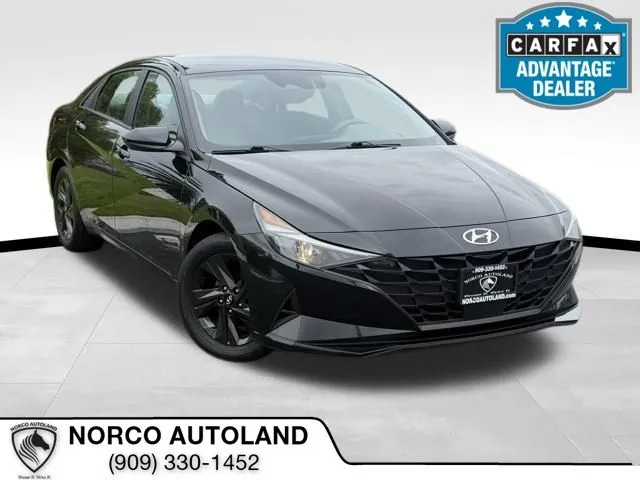 Black 2023 Hyundai Elantra SEL for sale in Norco, CA