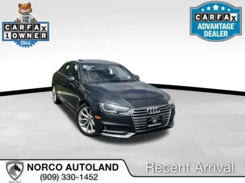 Black 2019 Audi A4 Premium Sedan 4D for sale in Norco, CA