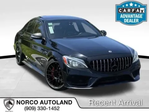 Black 2017 Mercedes-Benz Mercedes-AMG C-Class C 43 AMG Sedan 4D for sale in Norco, CA
