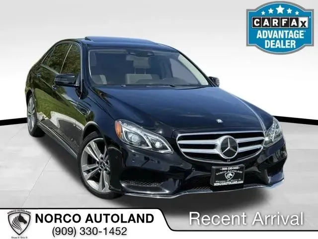 White 2014 Mercedes-Benz E-Class E 350 Sedan 4D for sale in Norco, CA
