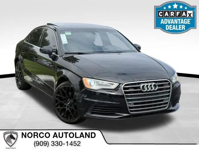 Black 2016 Audi A3 2.0T Premium Plus for sale in Norco, CA