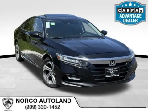 Black 2018 Honda Accord EX-L for sale in Norco, CA