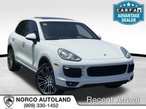 White 2016 Porsche Cayenne Sport Utility 4D for sale in Norco, CA