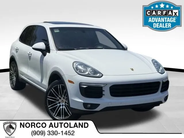 White 2016 Porsche Cayenne for sale in Norco, CA