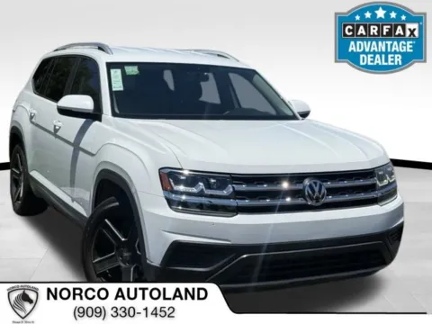 White 2018 Volkswagen Atlas S for sale in Norco, CA