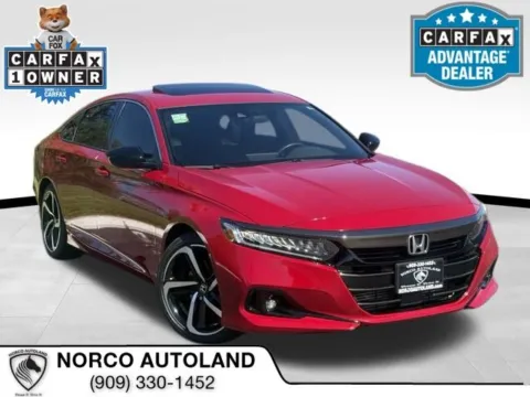 Unknown 2021 Honda Accord Sport 2.0T for sale in Norco, CA