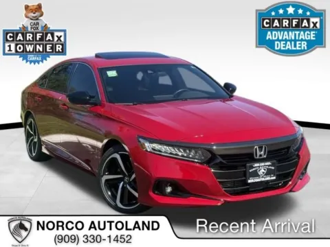 Unknown 2021 Honda Accord Sport 2.0T for sale in Norco, CA