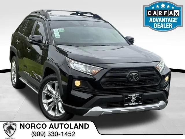 Black 2019 Toyota RAV4 Adventure for sale in Norco, CA