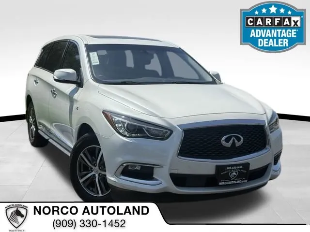 White 2017 INFINITI QX60 for sale in Norco, CA