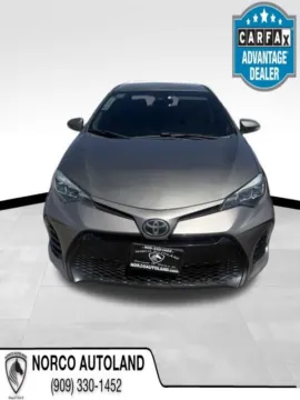 Gray 2018 Toyota Corolla SE for sale in Norco, CA