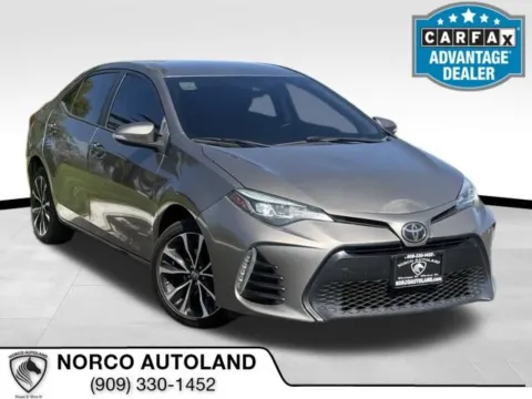 Gray 2018 Toyota Corolla SE for sale in Norco, CA
