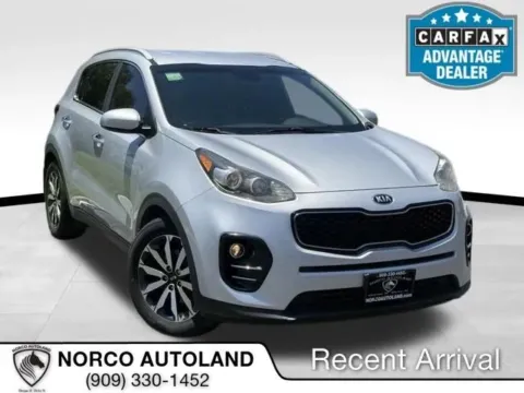 Silver 2017 Kia Sportage EX Sport Utility 4D for sale in Norco, CA