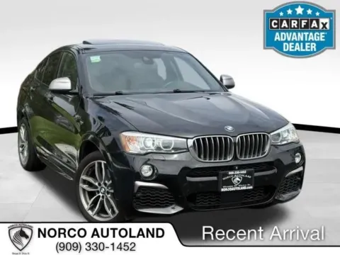 Black 2018 BMW X4 M40i Sport Utility 4D for sale in Norco, CA