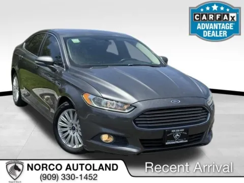 Gray 2015 Ford Fusion Energi SE Luxury for sale in Norco, CA