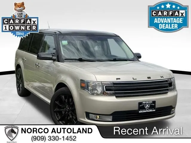 White 2018 Ford Flex SEL for sale in Norco, CA