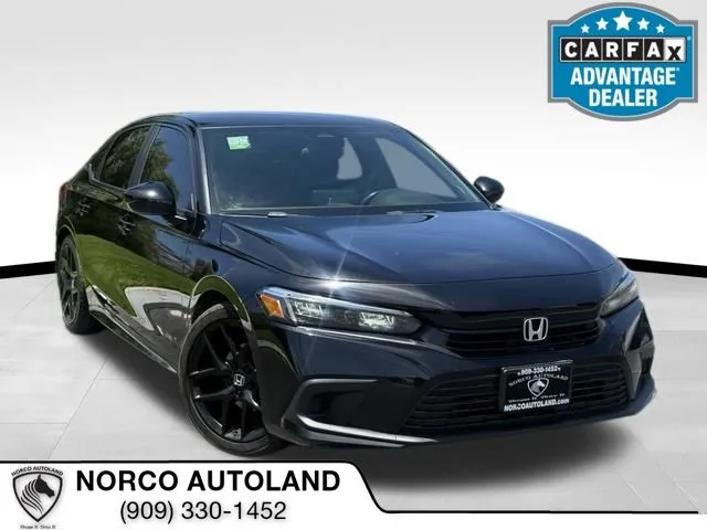 Black 2022 Honda Civic Sport for sale in Norco, CA