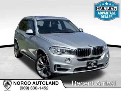 Silver 2016 BMW X5 xDrive35i for sale in Norco, CA