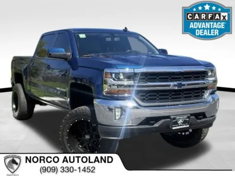 Blue 2018 Chevrolet Silverado 1500 LT for sale in Norco, CA