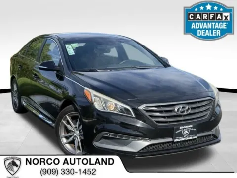 Black 2017 Hyundai Sonata Sport 2.0T for sale in Norco, CA