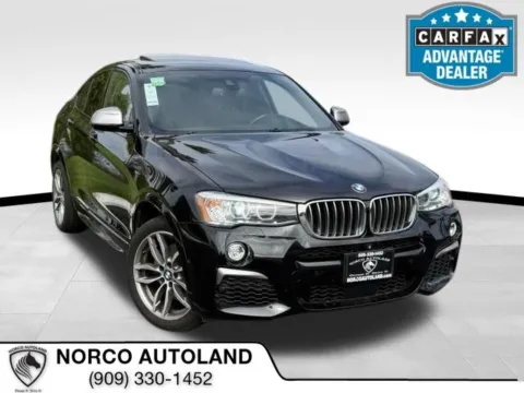 Black 2018 BMW X4 M40i for sale in Norco, CA