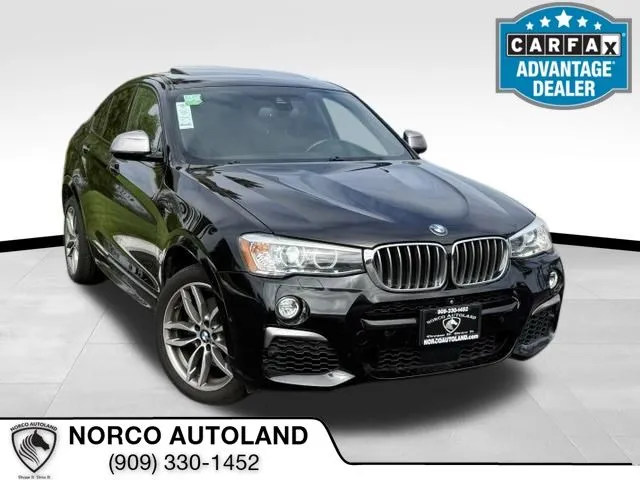 Black 2018 BMW X4 M40i for sale in Norco, CA