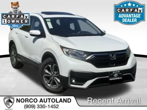 White 2020 Honda CR-V EX for sale in Norco, CA