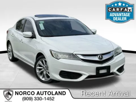 White 2017 Acura ILX 2.4L for sale in Norco, CA