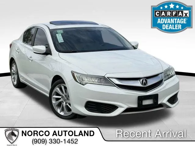 White 2017 Acura ILX 2.4L for sale in Norco, CA