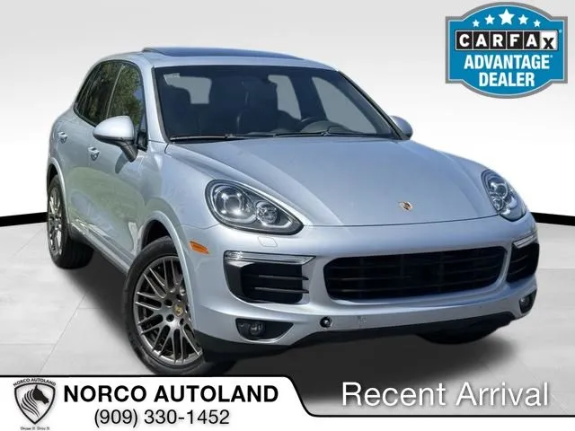 Silver 2017 Porsche Cayenne for sale in Norco, CA