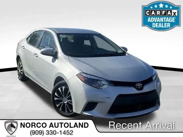 2014 Toyota Corolla LE Plus Sedan 4D for sale in Norco, CA