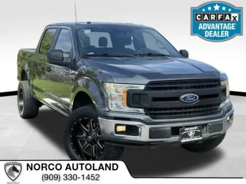 Gray 2018 Ford F-150 SuperCrew Cab XL Pickup 4D 5 1/2 ft for sale in Norco, CA