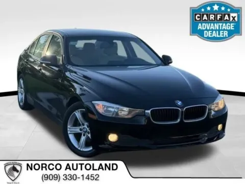 Black 2015 BMW 3 Series 320i Sedan 4D for sale in Norco, CA