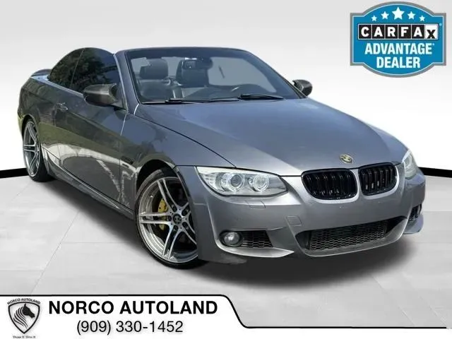 Gray 2012 BMW 3 Series 335is Convertible 2D for sale in Norco, CA