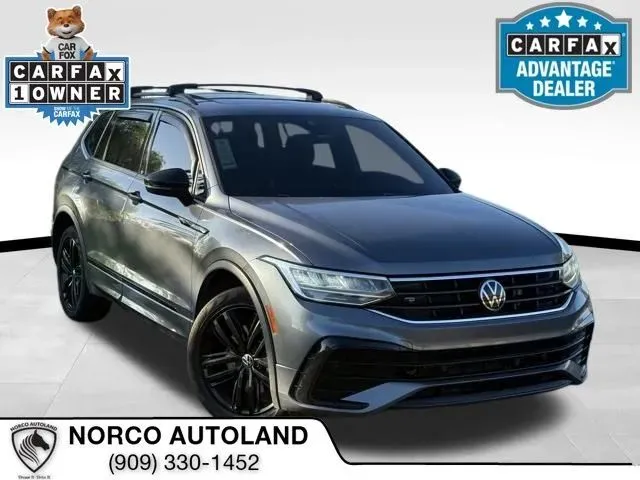 Gray 2022 Volkswagen Tiguan SE R-Line Black Sport Utility 4D for sale in Norco, CA
