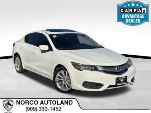 White 2018 Acura ILX Premium Pkg Sedan 4D for sale in Norco, CA