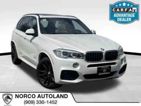 White 2018 BMW X5 sDrive35i Sport Utility 4D for sale in Norco, CA