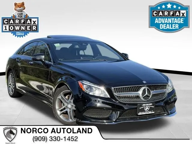 Black 2015 Mercedes-Benz CLS 400 for sale in Norco, CA