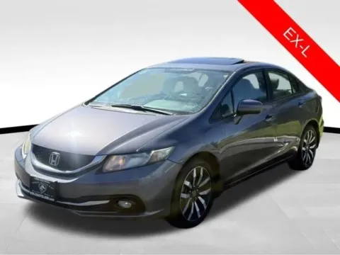 Another view of 2015 Honda Civic EX-L Sedan 4D for sale in Norco, CA at Norco Autoland