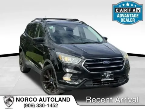 Black 2017 Ford Escape SE Sport Utility 4D for sale in Norco, CA