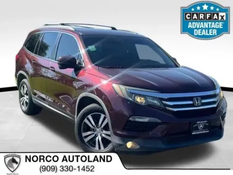 Red 2016 Honda Pilot EX Sport Utility 4D for sale in Norco, CA
