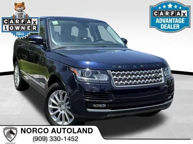 Blue 2014 Land Rover Range Rover Supercharged Sport Utility 4D for sale in Norco, CA