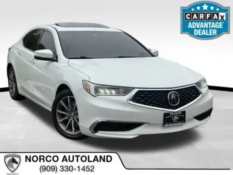 White 2020 Acura TLX 2.4 Sedan 4D for sale in Norco, CA