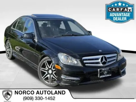 Black 2013 Mercedes-Benz C-Class C 250 Sport Sedan 4D for sale in Norco, CA