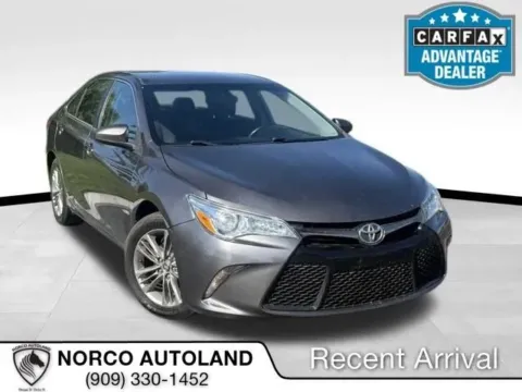 Gray 2016 Toyota Camry SE Sedan 4D for sale in Norco, CA