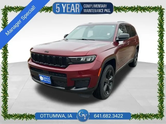 Red 2023 Jeep Grand Cherokee L Altitude for sale in Ottumwa, IA