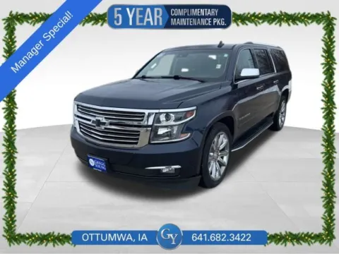 Blue 2017 Chevrolet Suburban Premier for sale in Ottumwa, IA
