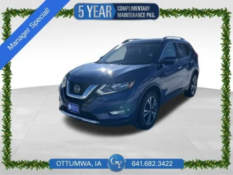 Blue 2019 Nissan Rogue SV for sale in Ottumwa, IA