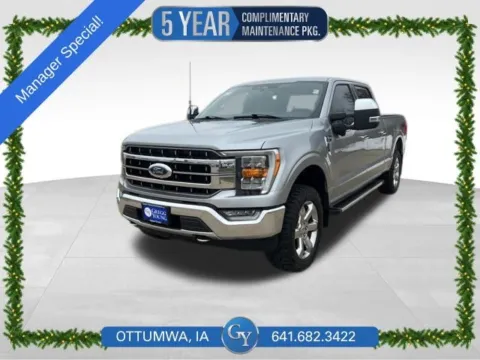 Silver 2023 Ford F-150 Lariat for sale in Ottumwa, IA